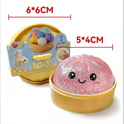 😋 12-teiliges süßes Riesen-Brötchen-Squishy-Set – Supersoftes Anti-Stress-Fidget-Spielzeug 🍞✨