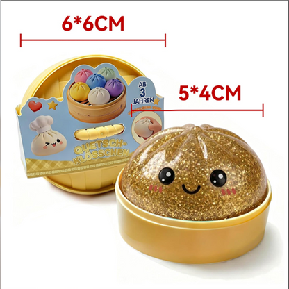 😋 12-teiliges süßes Riesen-Brötchen-Squishy-Set – Supersoftes Anti-Stress-Fidget-Spielzeug 🍞✨