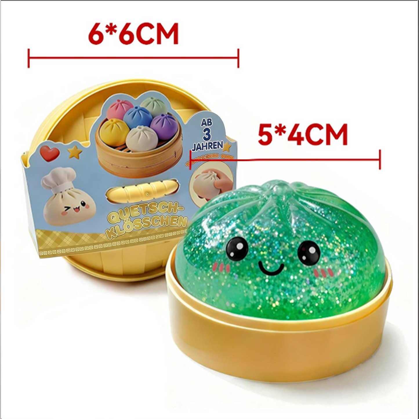 😋 12-teiliges süßes Riesen-Brötchen-Squishy-Set – Supersoftes Anti-Stress-Fidget-Spielzeug 🍞✨