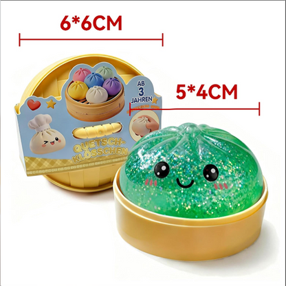 😋 12-teiliges süßes Riesen-Brötchen-Squishy-Set – Supersoftes Anti-Stress-Fidget-Spielzeug 🍞✨