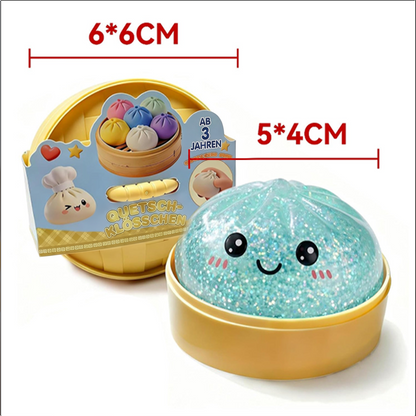😋 12-teiliges süßes Riesen-Brötchen-Squishy-Set – Supersoftes Anti-Stress-Fidget-Spielzeug 🍞✨
