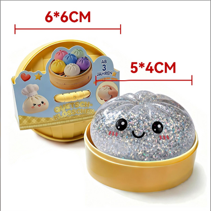 😋 12-teiliges süßes Riesen-Brötchen-Squishy-Set – Supersoftes Anti-Stress-Fidget-Spielzeug 🍞✨