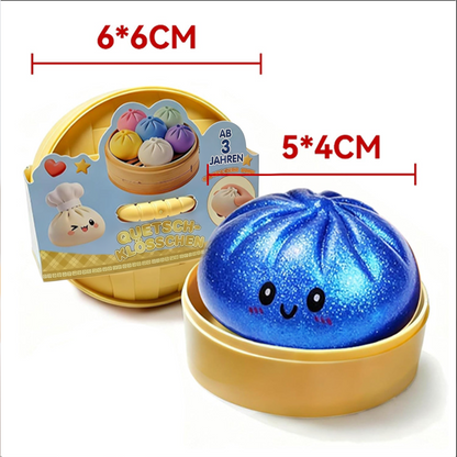 😋 12-teiliges süßes Riesen-Brötchen-Squishy-Set – Supersoftes Anti-Stress-Fidget-Spielzeug 🍞✨