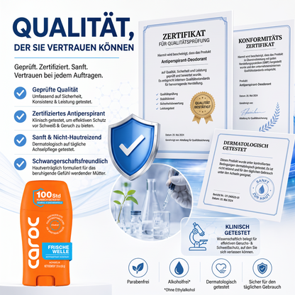 Antitranspirant-Deo – 100 Std. Schweiß- & Geruchsschutz, klinisch getestet, ohne Duftstoffe